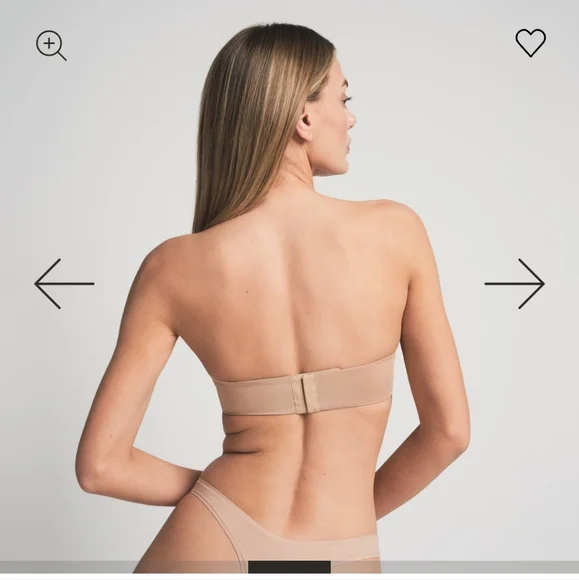 NWT SKIMS STRAPLESS PUSH-UP BRA - Picture 4 of 7